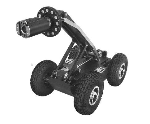 Sistemi di telecamere per fognature con robot CCTV Crawler, avvolgicavo automatico da 500 metri