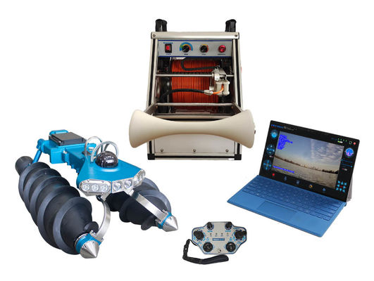 Telecamera a 360° per la telecamera di sorveglianza e per il sistema di ispezione delle fogne e dei tubi d'acqua con sonar di diametro 600 mm